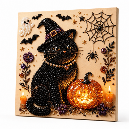 Halloween Beaded Art