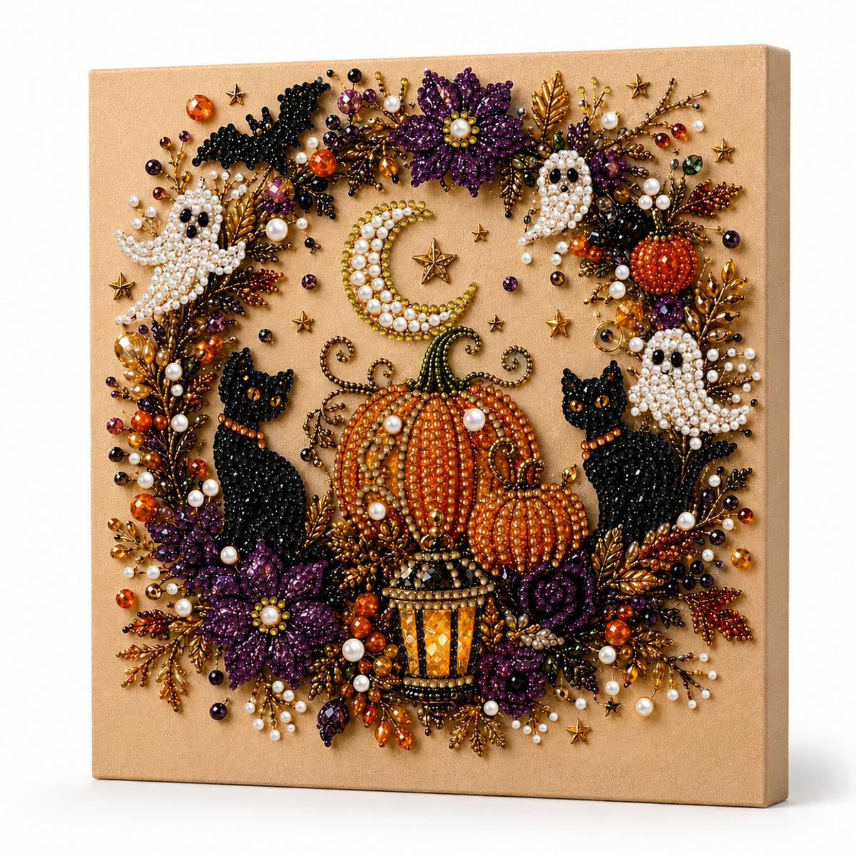 Halloween Beaded Art